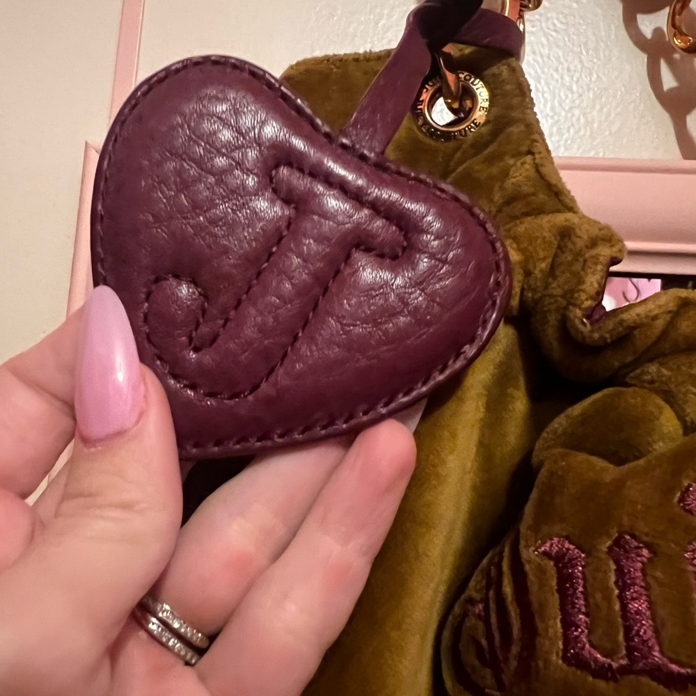 Authentic Vintage Juicy Couture Green and Purple Hobo Bag - Picture 2 of 8